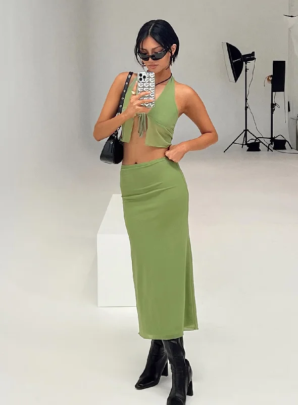 Budget-Friendly Fashion Tami Set Green