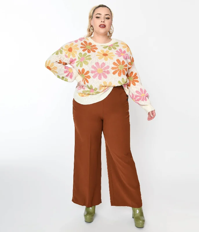 Elegant Simplicity Wardrobe Hell Bunny Ginger Swing Pants