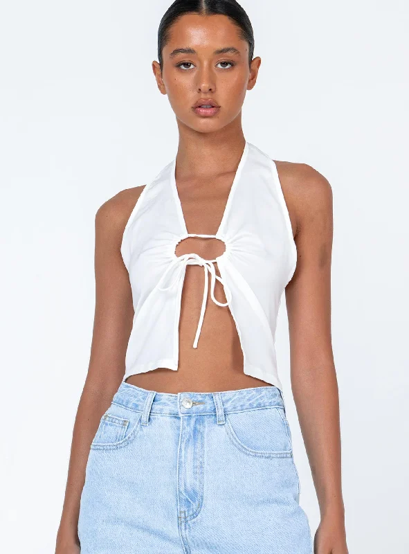 Affordable Women's Clothing Sale Online Gilroy Top White