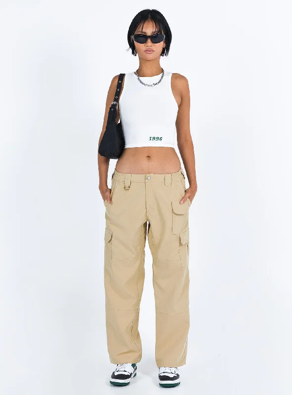 Limited Stock, Big Sale Aysa Cargo Pants Khaki