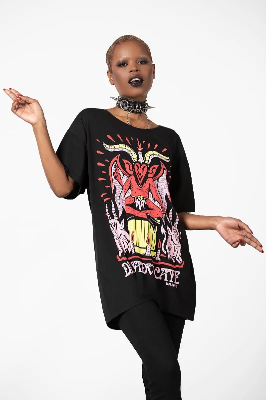 Holiday Discount Devil Incarnate Relaxed Top