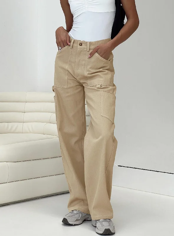 Buy More, Save More Hellier Cargo Pant Beige