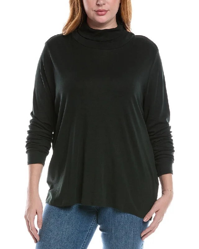 Fashion Essentials EILEEN FISHER Scrunch Neck Top