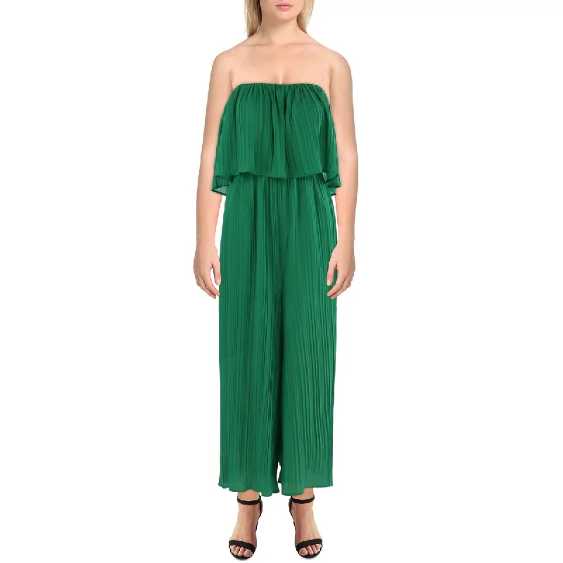 Discover Now Kensie Dresses Womens Pleated Jumpsuit