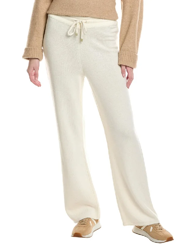 Special Offer Anne Klein Wide Leg Wool & Cashmere-Blend Sweater Pant