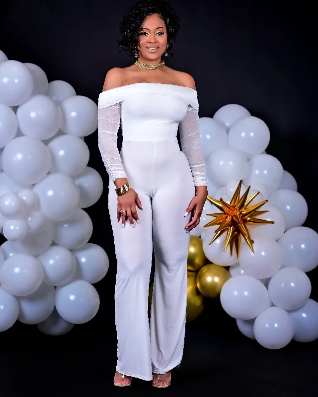 Sales Clothes Promises Jumpsuit White