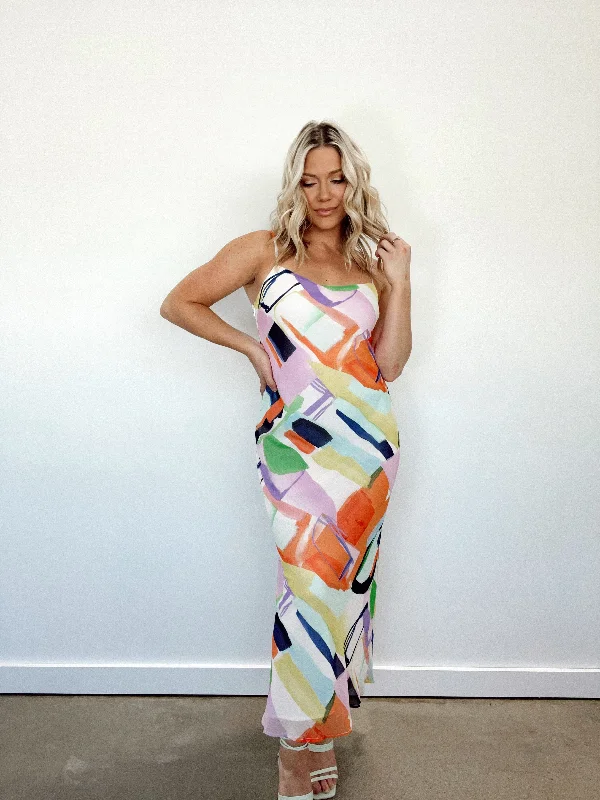 Innovate Your Wardrobe Summer Spectrum Maxi Dress