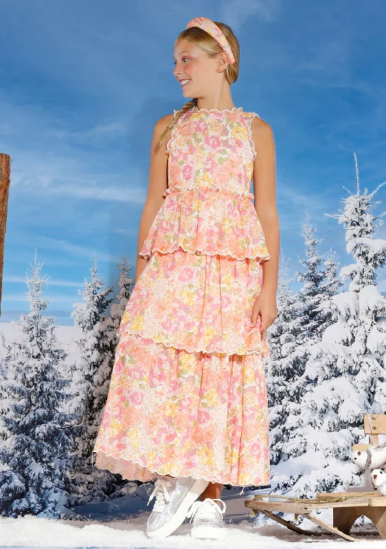 Fashion Deal Alexa Floral Maxi Dress