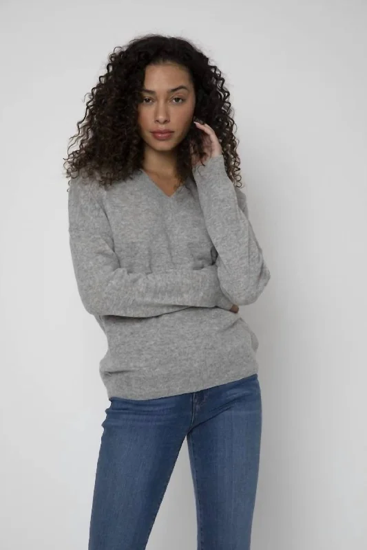 You'Ll Love Us Because Londyn Sweater In Cement