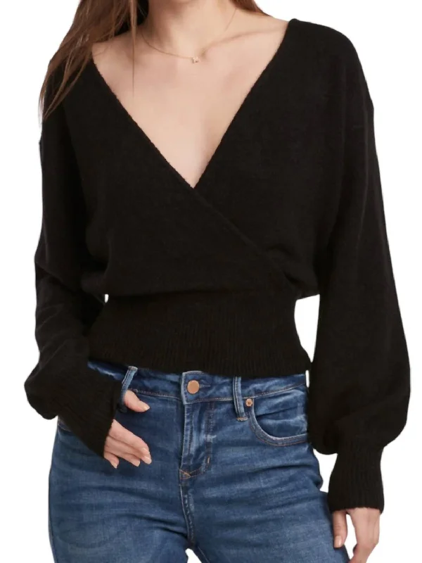 Clearance Sale Online Cozy Carter Sweater In Black