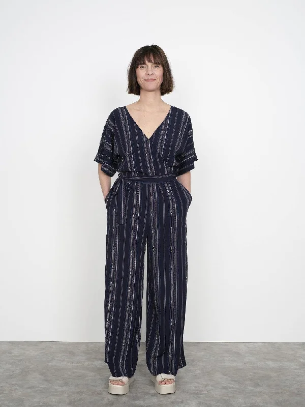 Trendy Boutiques Online The Assembly Line Wide-leg Jumpsuit