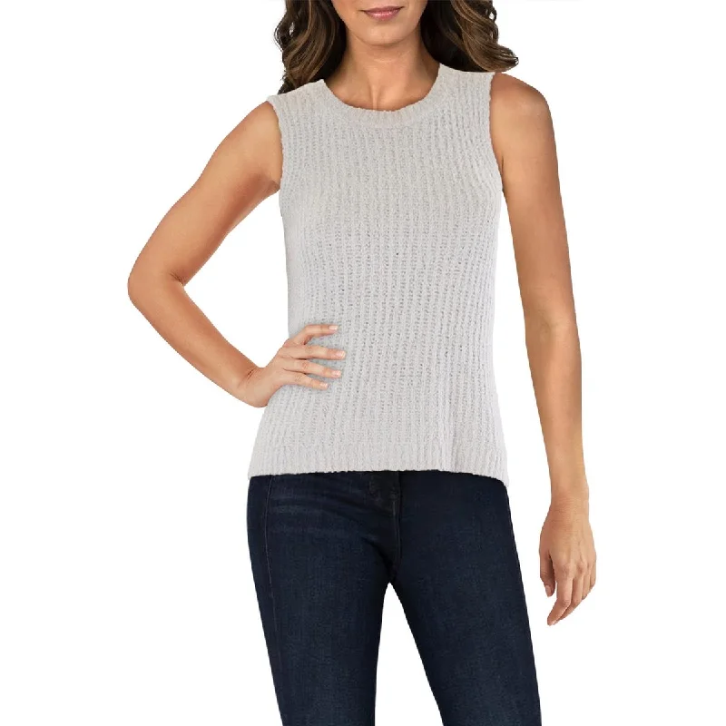 Unbeatable Prices Womens Crewneck Ribbed Tank Top Sweater