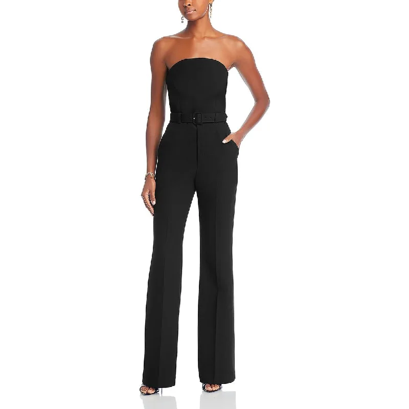 High-Quality Women's Fashion Dresses A.L.C. Womens Kate Strapless Wide Leg Jumpsuit