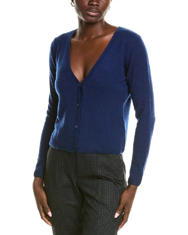 Stay Ahead In Style sofiacashmere Modern V-Neck Cashmere Cardigan