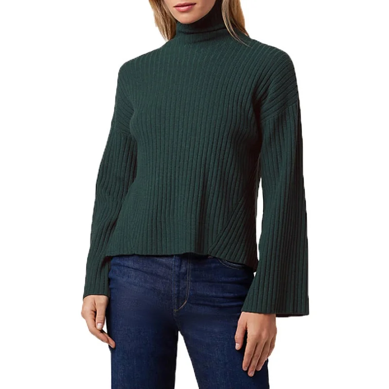 Fashion Forward, Function First Womens Ribbed Long Sleeves Pullover Sweater