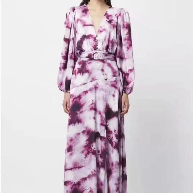 Style Redefined KittenAlarm - Larraine Allover Print Maxi Dress