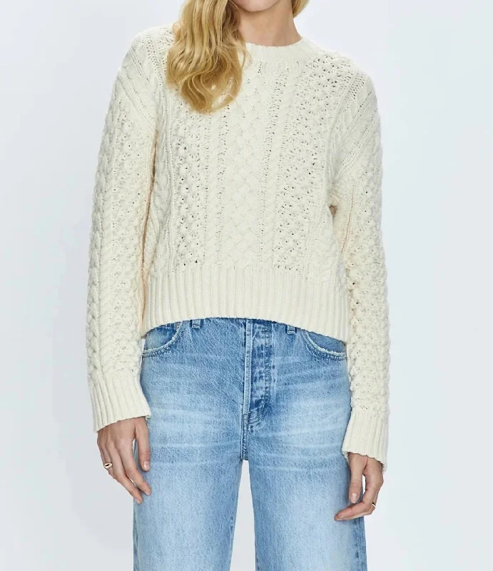 Flash Sale Now Quinn Sweater In Ivory