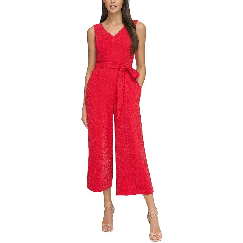 Clothing For Women Calvin Klein Womens Metallic  Jumpsuit