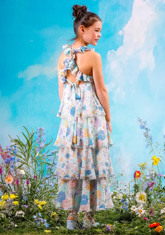 New Arrival Discounts Azure Maxi Dress