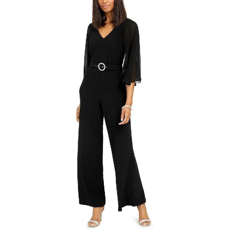 Insane Discount Onslaught MSK Womens Chiffon Open Sleeves Jumpsuit