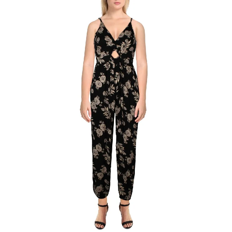 Summer Deals Angie Womens Printed Sleeveless Jumpsuit