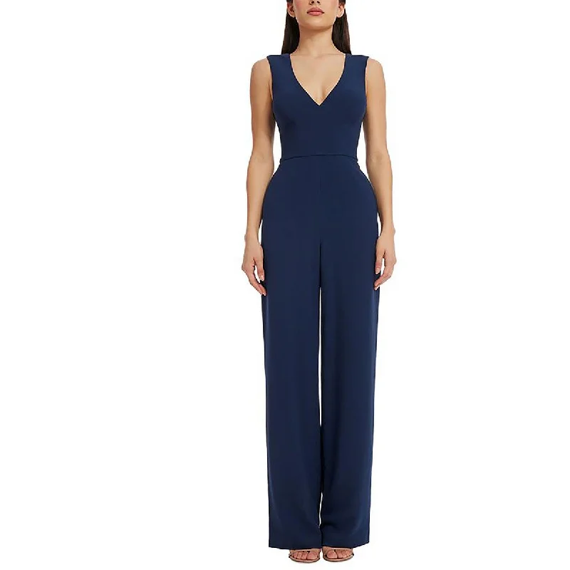 Special Offers, Don't Miss Dress The Population Womens Solid Wide Leg Jumpsuit