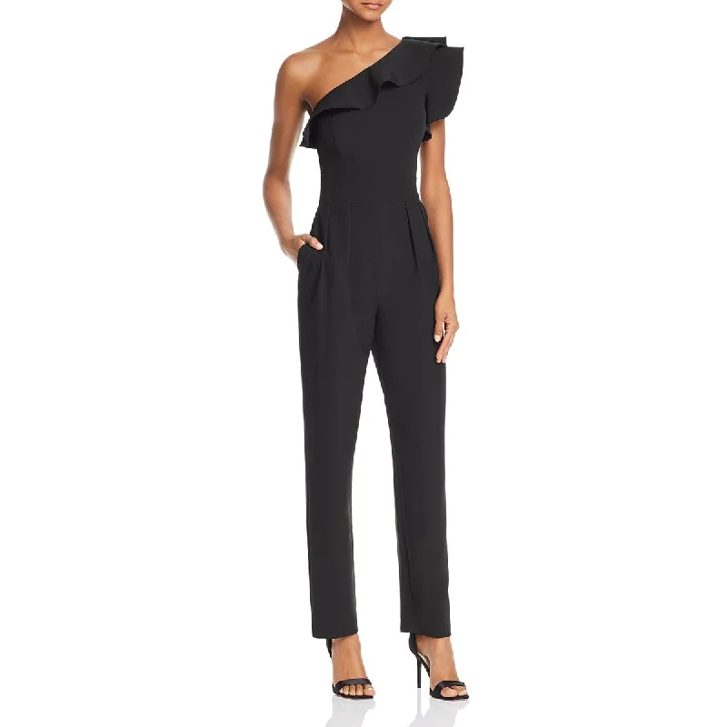 Durable Fashion Picks Eliza J Womens One Shoulder Cocktail Jumpsuit