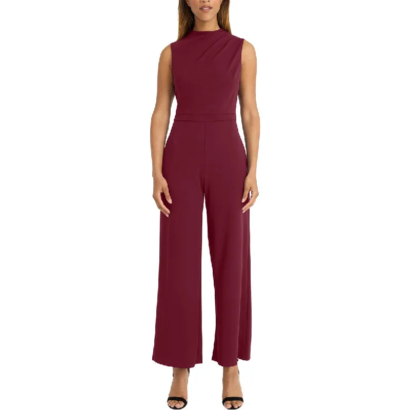 Classic Women's Clothing Styles Maggy London Womens Wide Leg Business Jumpsuit