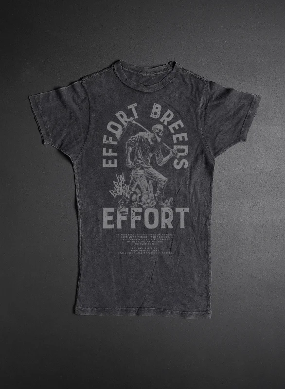 Sales Clothes EFFORT BREEDS EFFORT METAL TEE- BLACK