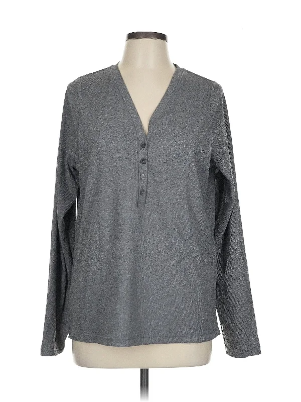 Trend Setting Wardrobe Long Sleeve Henley