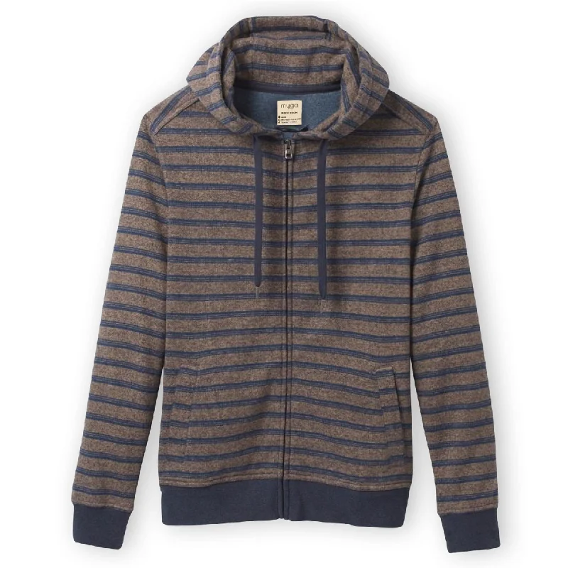 Women's Clothing Sale Mens Hemp Hoodie Nocturnal Stripe