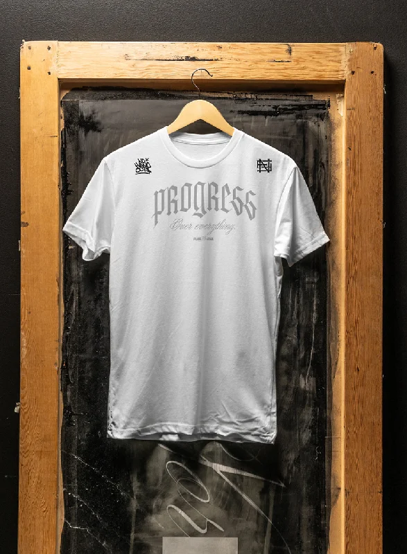 Affordable Online Boutiques PROGRESS TEE - WHITE