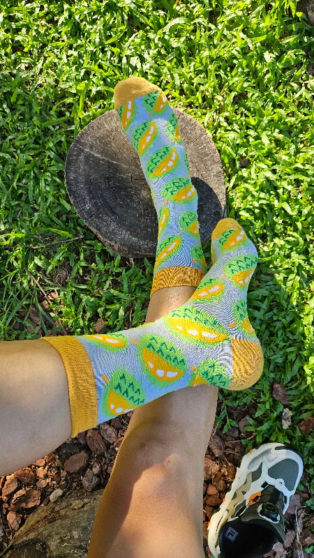 Online Boutiques Best Singapore Fruits Series Durian Socks