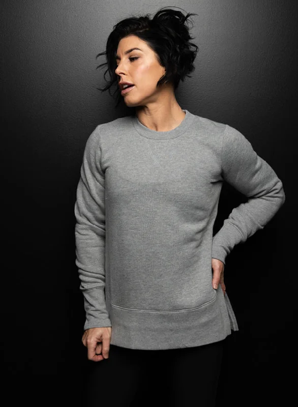 End of Season Sale WOMEN'S FOREVER CREWNECK - GREY