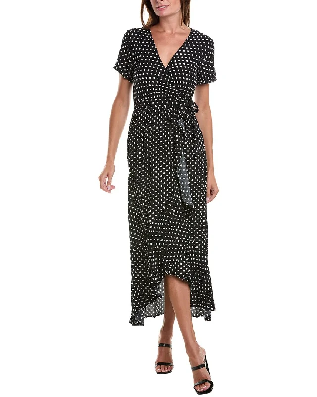 Unique Women's Fashion Pieces ANNA KAY Malone Silk-Blend Maxi Dress