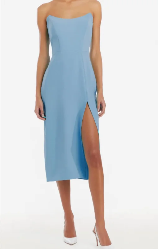 Limited Time Offer Chamberlain Dress In Baby Blue