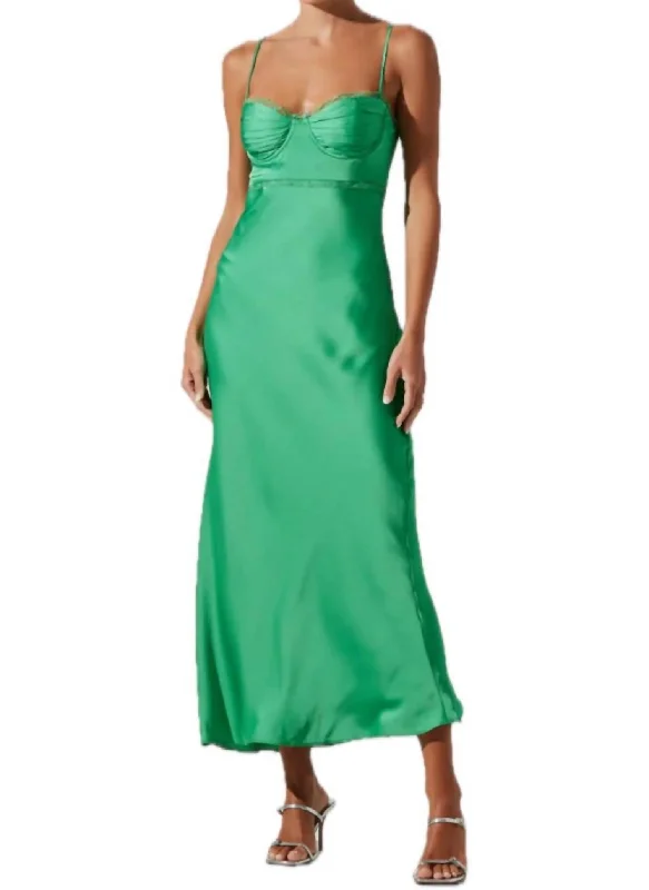 Limited Time Deal Florianne Dress In Green