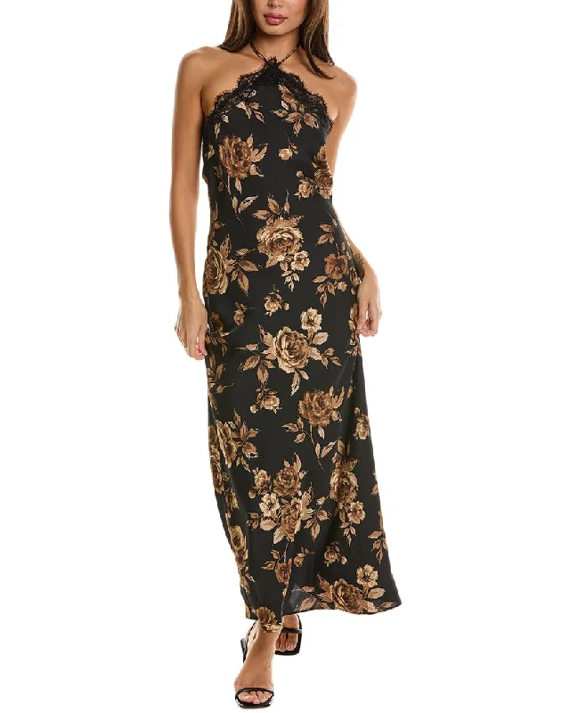 Women's Evening Wear for Special Occasions Maison Maar Halter Maxi Dress