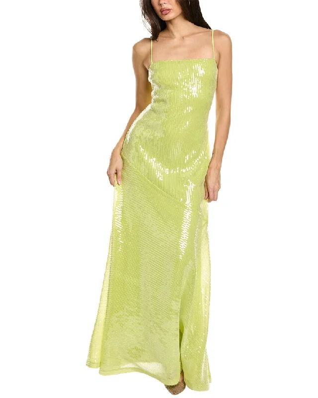 Women's Fashion Essentials ML Monique Lhuillier Neomi Sequin Gown