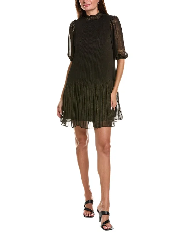 Trendy Attire For Her Nanette by Nanette Lepore Accordion Pleated Mini Dress