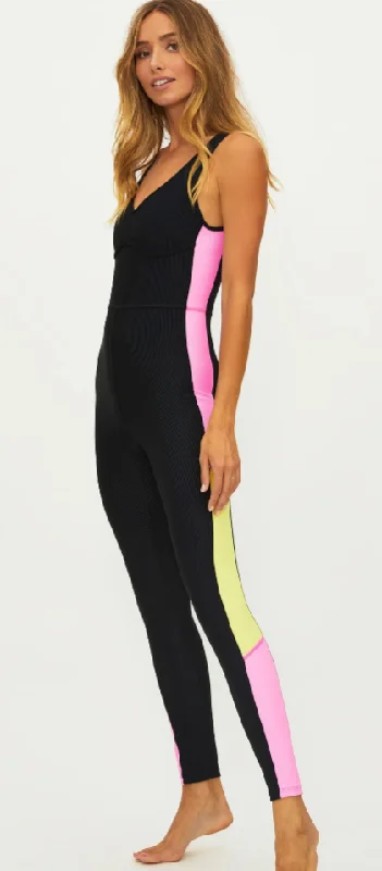 Dive Into Trendy Women's Fashion Ada onesie workout set by Beach Riot