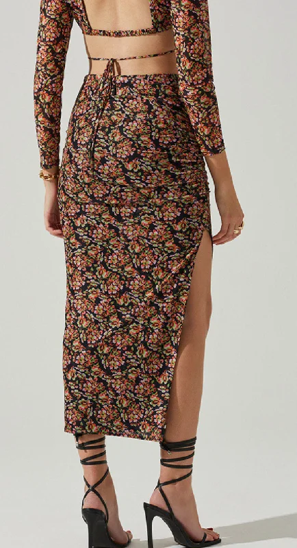 Stupidly Low Prices Floral Midi Skirt by ASTR the Label