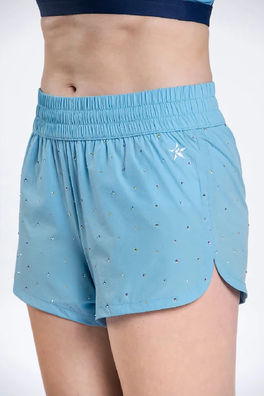 New Arrivals Game Changer Short in Blue Belle