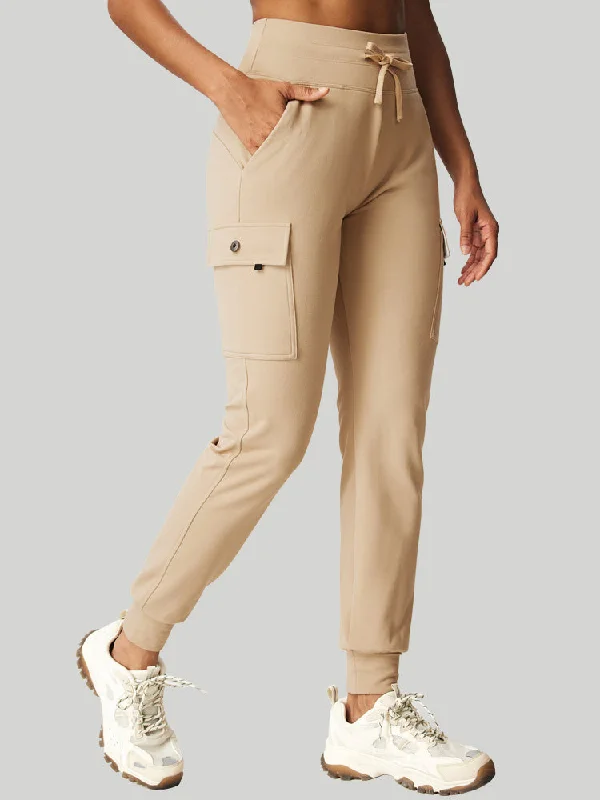 Timeless Classics IUGA HeatLab® Women's Fleece Lined Water Resistant Cargo Sweatpants