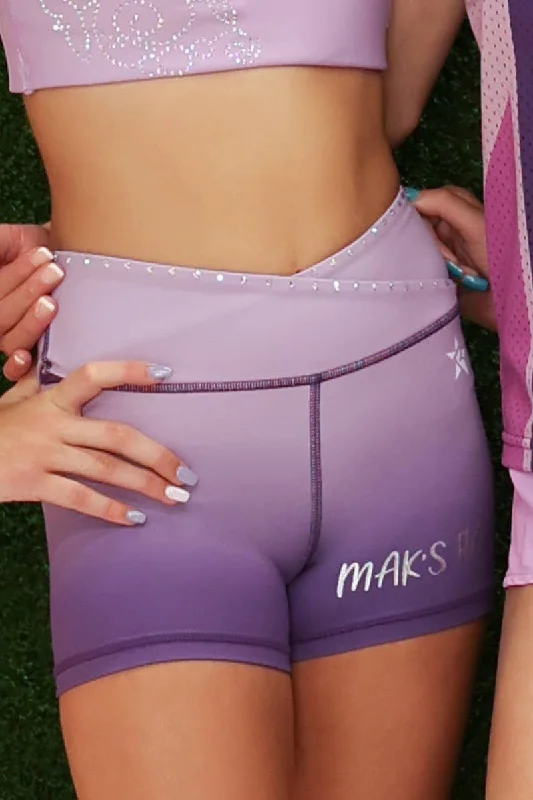 Online Boutiques Affordable Lux Waist Compression Short in Mak's Fight - Special Order