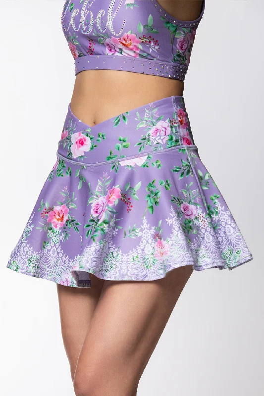 Step Ahead, Lead The Trend LuxWaist Flouncy Skirt in Blooming Bouquet