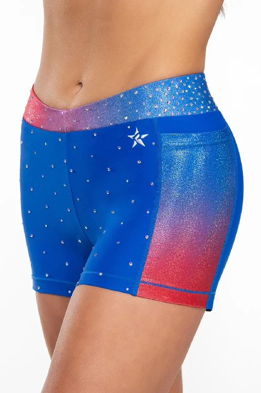 Season Offer Mid Rise Compression Short in U S Slay