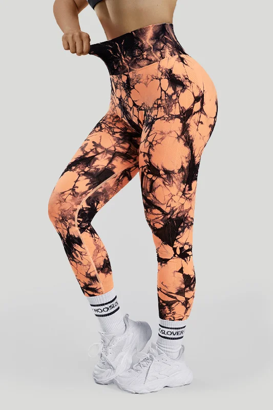 Everyday Basics Tie-Dye High Waist Butt Lift Seamless Legging