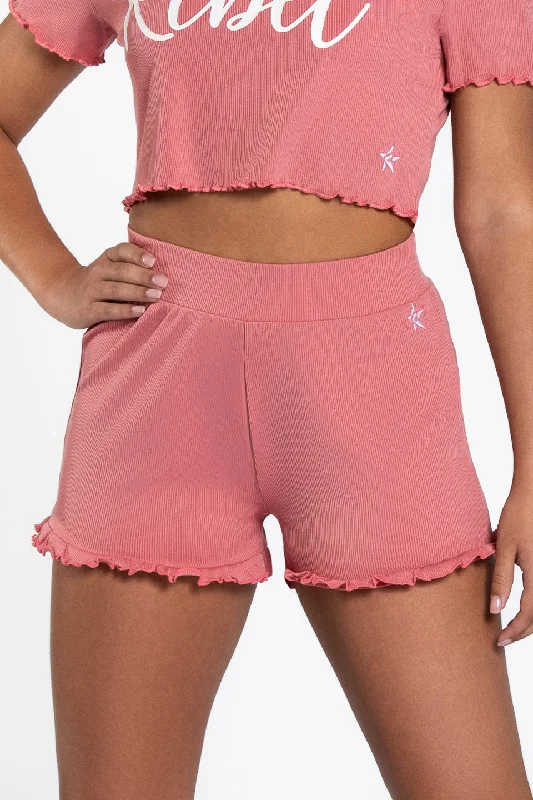 Stylish Savings Relax Short in Dusty Rose