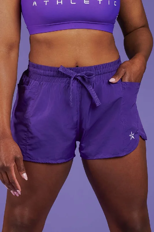 The Latest Fashion Trends Speed Short in Purple